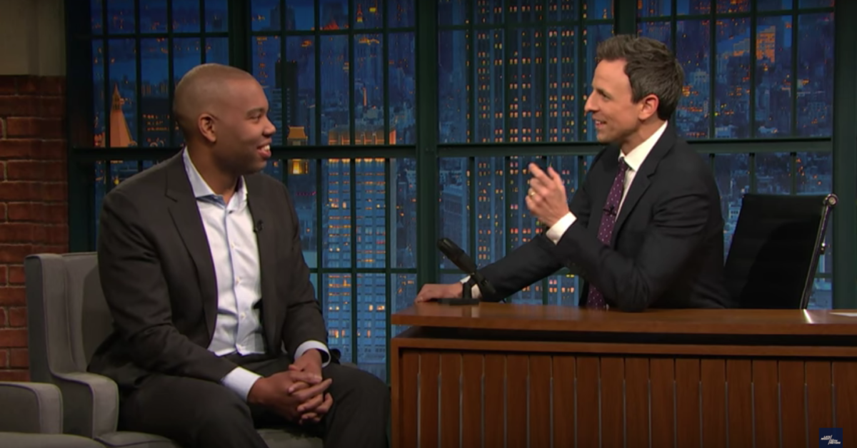 Watch : Ta-Nehisi Coates Schools Seth Meyers on Racism in America ...